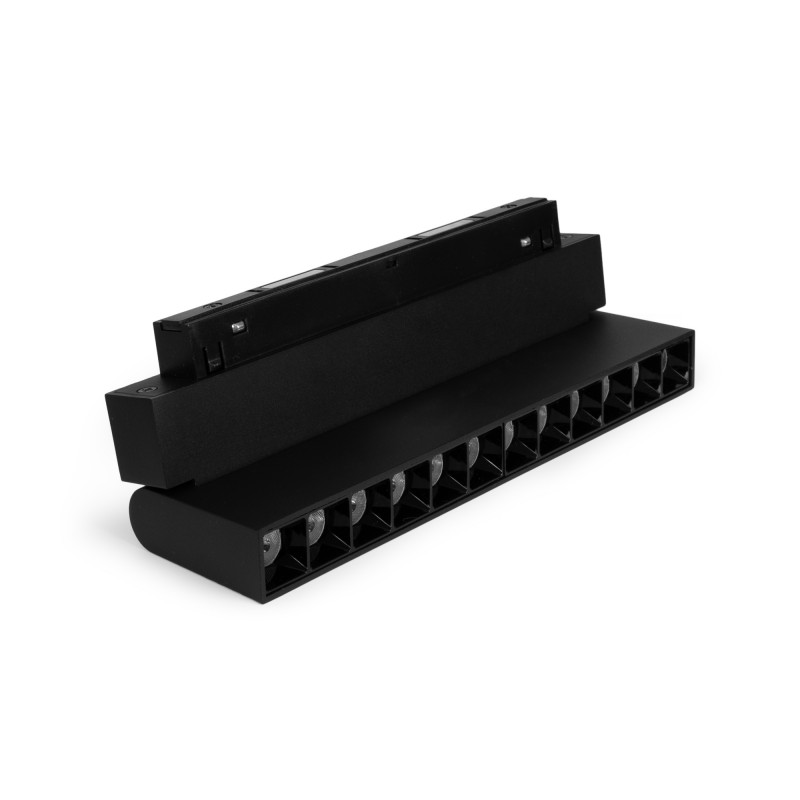 Adjustable linear spotlight for magnetic track 48V- 12W - 2800K - OSRAM Chip - UGR18 - White