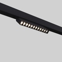 Adjustable linear spotlight for magnetic track 48V- 12W - 2800K - OSRAM Chip - UGR18 - White