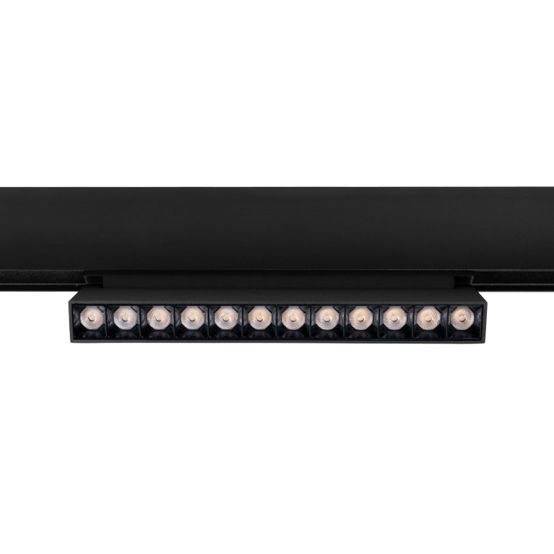 Adjustable linear spotlight for magnetic track 48V- 12W - 2800K - OSRAM Chip - UGR18 - White