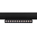 Adjustable linear spotlight for magnetic track 48V- 12W - 2800K - OSRAM Chip - UGR18 - White