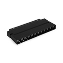 Adjustable linear spotlight for magnetic track 48V- 12W - 2800K - OSRAM Chip - UGR18 - White