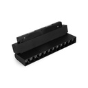 Adjustable linear spotlight for magnetic track 48V- 12W - 2800K - OSRAM Chip - UGR18 - White