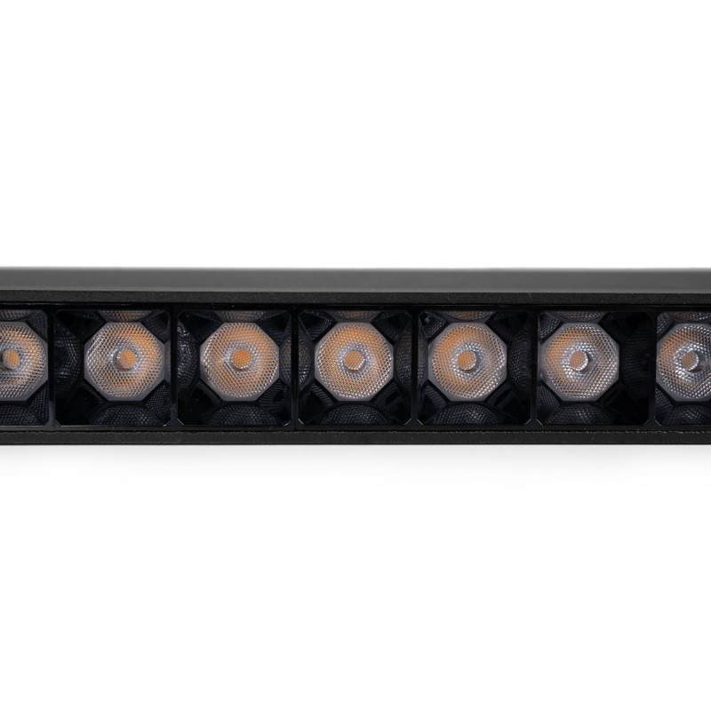 Adjustable linear spotlight for magnetic track 48V- 12W - 2800K - OSRAM Chip - UGR18 - White