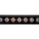 Adjustable linear spotlight for magnetic track 48V- 12W - 2800K - OSRAM Chip - UGR18 - White