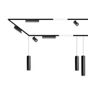 Adjustable linear spotlight for magnetic track 48V- 12W - 2800K - OSRAM Chip - UGR18 - White