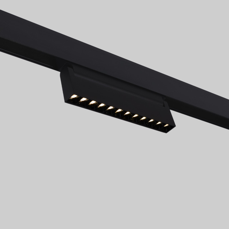 Adjustable linear spotlight for magnetic track 48V- 12W - 2800K - OSRAM Chip - UGR18 - White