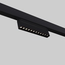 Adjustable linear spotlight for magnetic track 48V- 12W - 2800K - OSRAM Chip - UGR18 - White