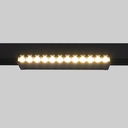 Adjustable linear spotlight for magnetic track 48V- 12W - 2800K - OSRAM Chip - UGR18 - White