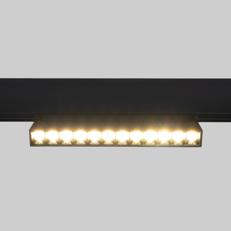 Adjustable linear spotlight for magnetic track 48V- 12W - 2800K - OSRAM Chip - UGR18 - White