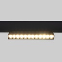 Adjustable linear spotlight for magnetic track 48V- 12W - 2800K - OSRAM Chip - UGR18 - White