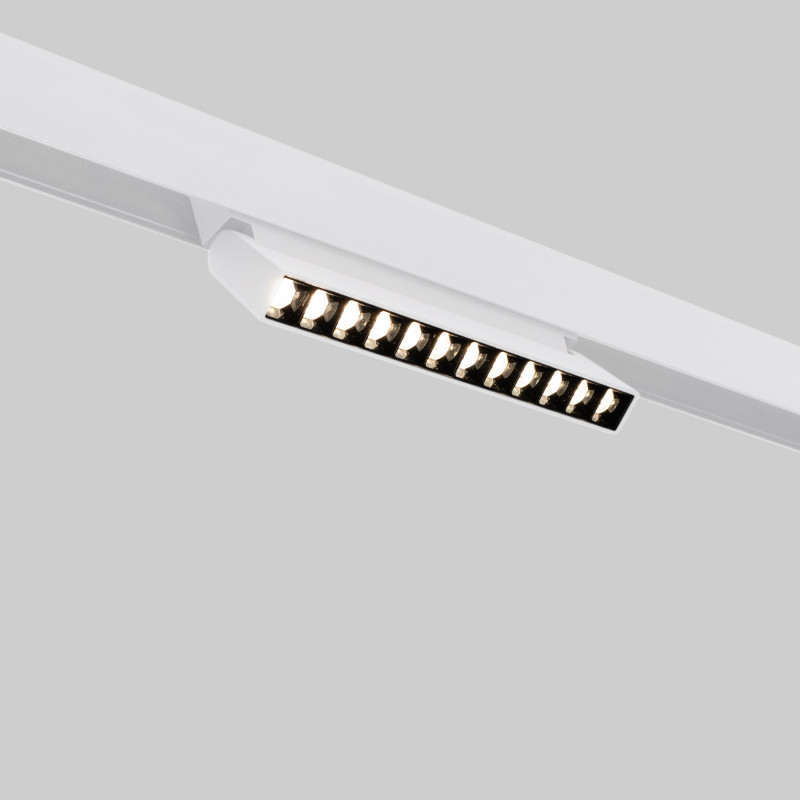 Adjustable linear spotlight for magnetic track 48V- 12W - 2800K - OSRAM Chip - UGR18 - White