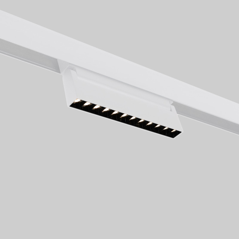Adjustable linear spotlight for magnetic track 48V- 12W - 2800K - OSRAM Chip - UGR18 - White