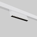 Adjustable linear spotlight for magnetic track 48V- 12W - 2800K - OSRAM Chip - UGR18 - White