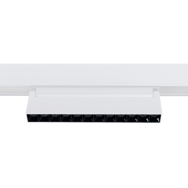Adjustable linear spotlight for magnetic track 48V- 12W - 2800K - OSRAM Chip - UGR18 - White