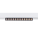 Adjustable linear spotlight for magnetic track 48V- 12W - 2800K - OSRAM Chip - UGR18 - White