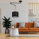 Neck" Articulated Ceiling Pendant Light E27 with Swivel Arm