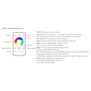 RGB/RGBW LED remote control - 4 zones - SK-R8 - Skydance