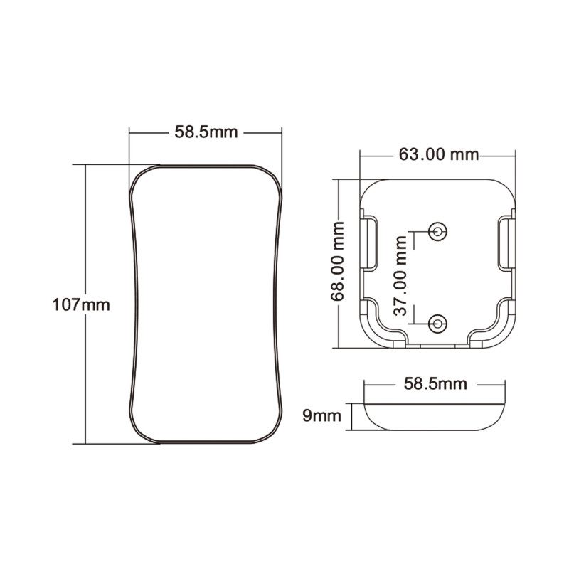 RGB LED remote control -1 zone - SK-RT15 - Skydance