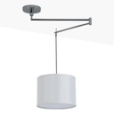 Neck" Articulated Ceiling Pendant Light E27 with Swivel Arm