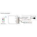 Single Color/ CCT/ RGB/ RGBW Controller - 12-48V DC - 4 channels - RF 2.4GHz - Skydance