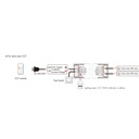 Single Color/CCT/RGB/RGBW/RGB+CCT Controller - 12-48V DC - 5 in 1 - RF 2.4GHz - PUSH dimmer - Skydance