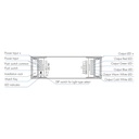 Single Color/CCT/RGB/RGBW/RGB+CCT Controller - 12-48V DC - 5 in 1 - RF 2.4GHz - PUSH dimmer - Skydance