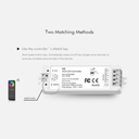 Single Color / CCT / RGB Controller 12-24V DC - 3 channels - 4A/channel - RF 2.4GHz - Skydance