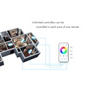 Single Color / CCT / RGB Controller 12-24V DC - 3 channels - 4A/channel - RF 2.4GHz - Skydance
