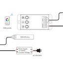RGB Controller - 12-24V DC - 3 channels - RF 2.4GHz and button control - Skydance