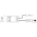 RGB Controller - 12-24V DC - 3 channels - RF 2.4GHz and button control - Skydance