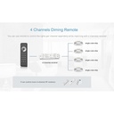 Single color/CCT LED remote control - 4 zones / 3 scenes - SK-RS2 - Skydance