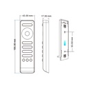 Single color/CCT LED remote control - 4 zones / 3 scenes - SK-RS2 - Skydance