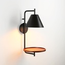 Wall light with shelf "Bilon" - E27