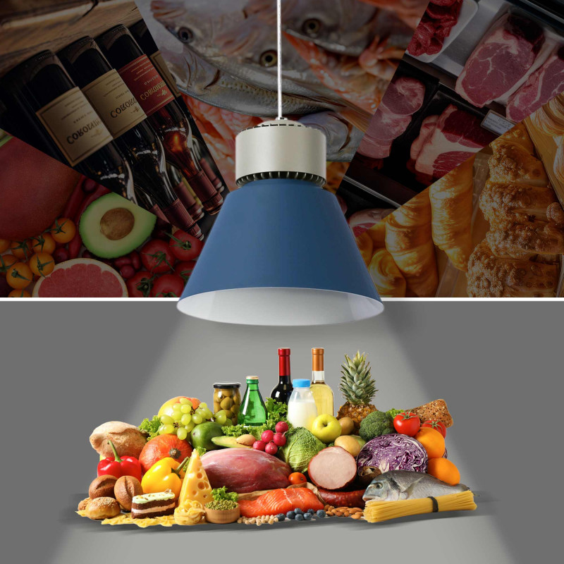 Commercial LED Low Bay light - 36W - 4300K - CRI95 - KeGu Driver - White