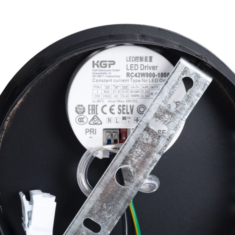 Commercial LED Low Bay light - 36W - 4300K - CRI95 - KeGu Driver - White