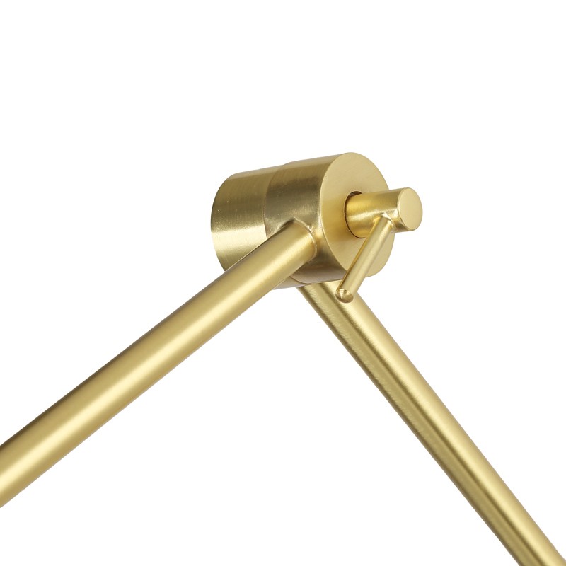 Cylindrical wall lamp with classic design and articulated design "ELBOW" E27