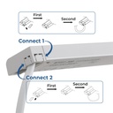 Under cabinet LED bar - 4W - CCT - With IR sensor - 30cm