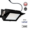 Rectangular adjustable CCT LED Downlight - 38W - White - 120° LIFUD Driver