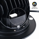 Adjustable round LED downlight - 38W - CCT - Black - 120° LIFUD Driver