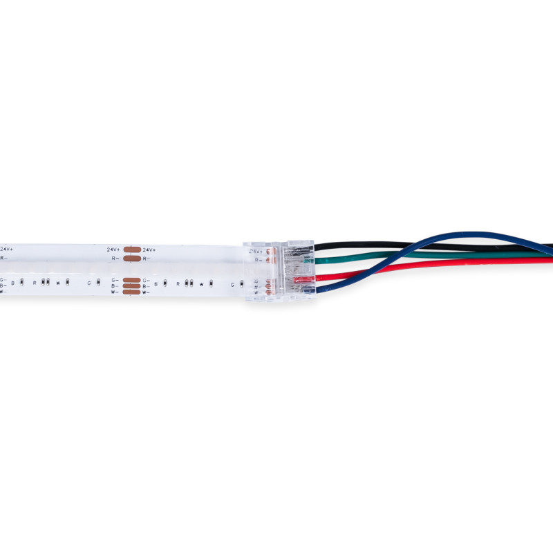 Hippo COB RGB strip connector - 12mm PCB - 4 pin - IP20 - Max 24V