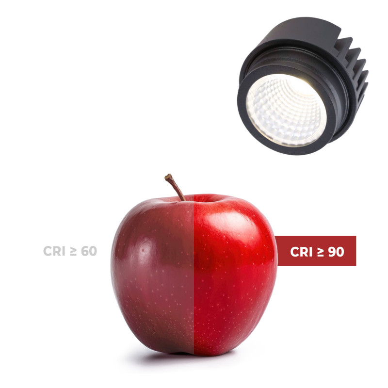 LED Module for MR16/GU10 downlight ring - 7W - DALI dimmable - 45º - CRI 90