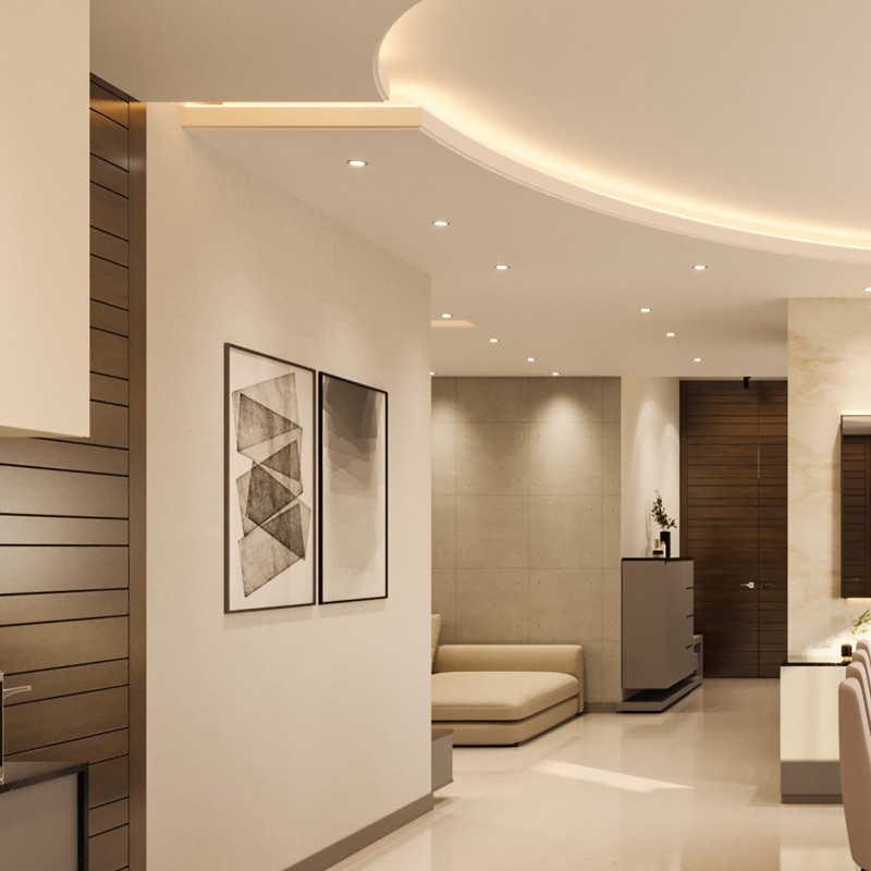 LED Module for MR16/GU10 downlight ring - 7W - DALI dimmable - 45º - CRI 90