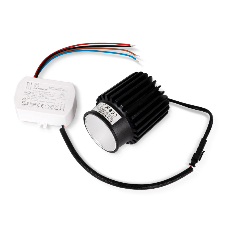 LED Module for MR16/GU10 downlight ring - 15W - DALI dimmable - 45º - CRI 90