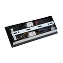 Wall reading light with USB port "Kerta" (right) - Double lighting - 3W+7W