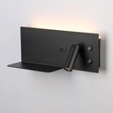 Wall reading light with USB port "Kerta" (right) - Double lighting - 3W+7W
