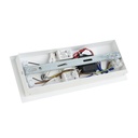 Wall reading light with USB port "Kerta" (right) - Double lighting - 3W+7W
