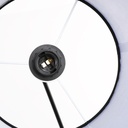 Cylindrical wall lamp with classic design and articulated design "ELBOW" E27