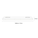 LED Tri-proof light / Emergency light - CCT - 150 cm - Connectable - 55W - IP65