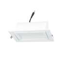 Rectangular adjustable CCT LED Downlight - 60W - White - 100° LIFUD Driver
