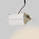 Rectangular adjustable CCT LED Downlight - 60W - White - 100° LIFUD Driver